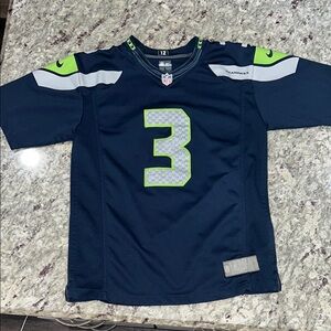 NFL Blue and Green Seattle Seahawks Jersey